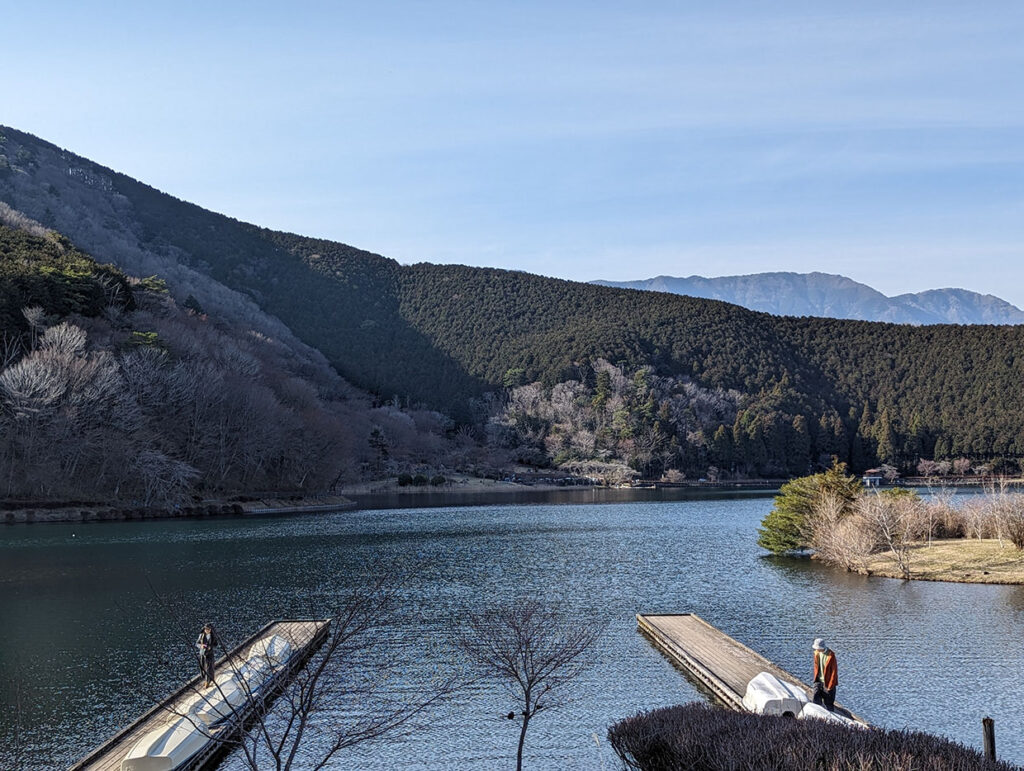 快晴の田貫湖