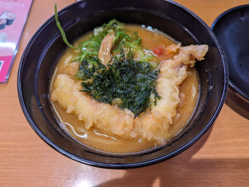 ゲソ天味噌ラーメン