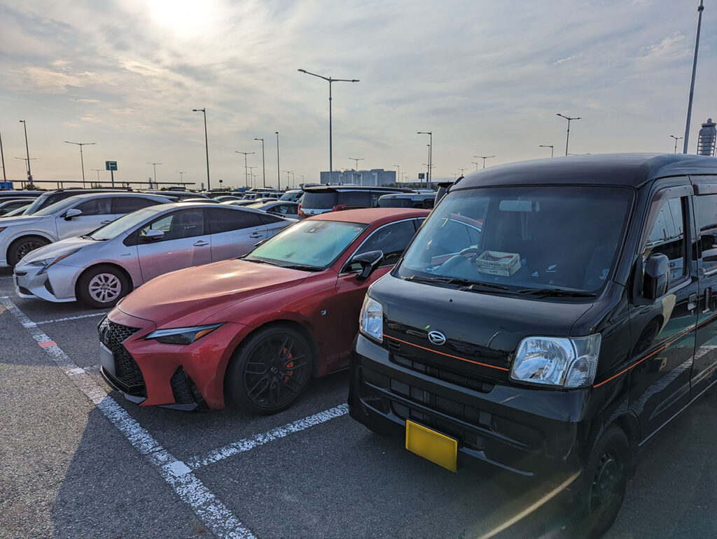 関空第2ターミナル駐車場