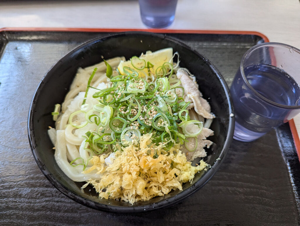 西条の「がんば亭」のうどん