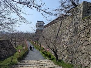 津山城 石垣