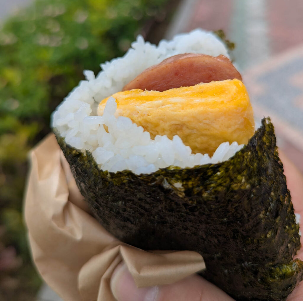 ポーク玉子おにぎり