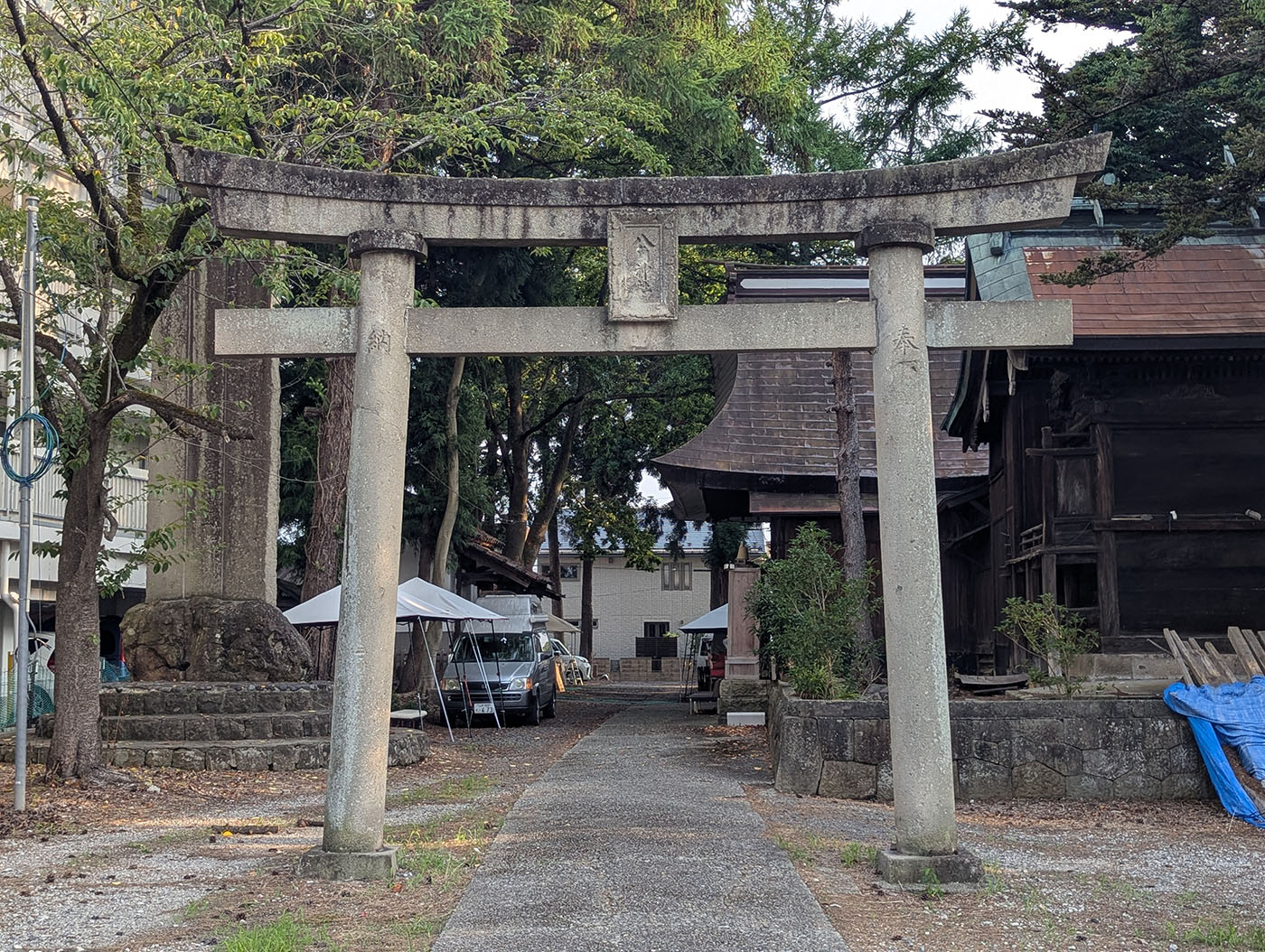 会津若松の八角神社